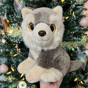 Ty Rocky the Timber Wolf 10” plush from the Wild Wild Best collection 2011 SOFT